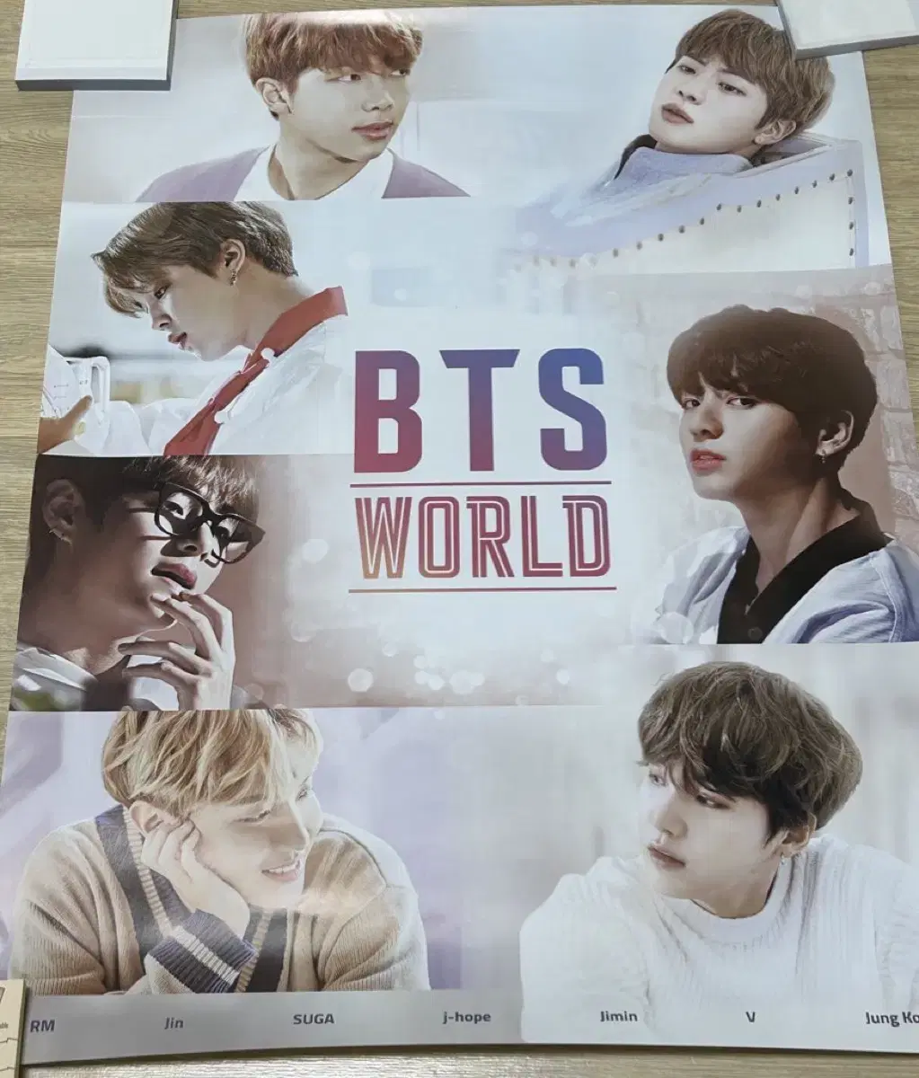 방탄 BTS월드 btsworld 포스터 poster